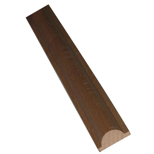 Holzprofilleiste, Holzleiste antik, Holzzierleiste alt, Buche, 45cm, 18x7mm